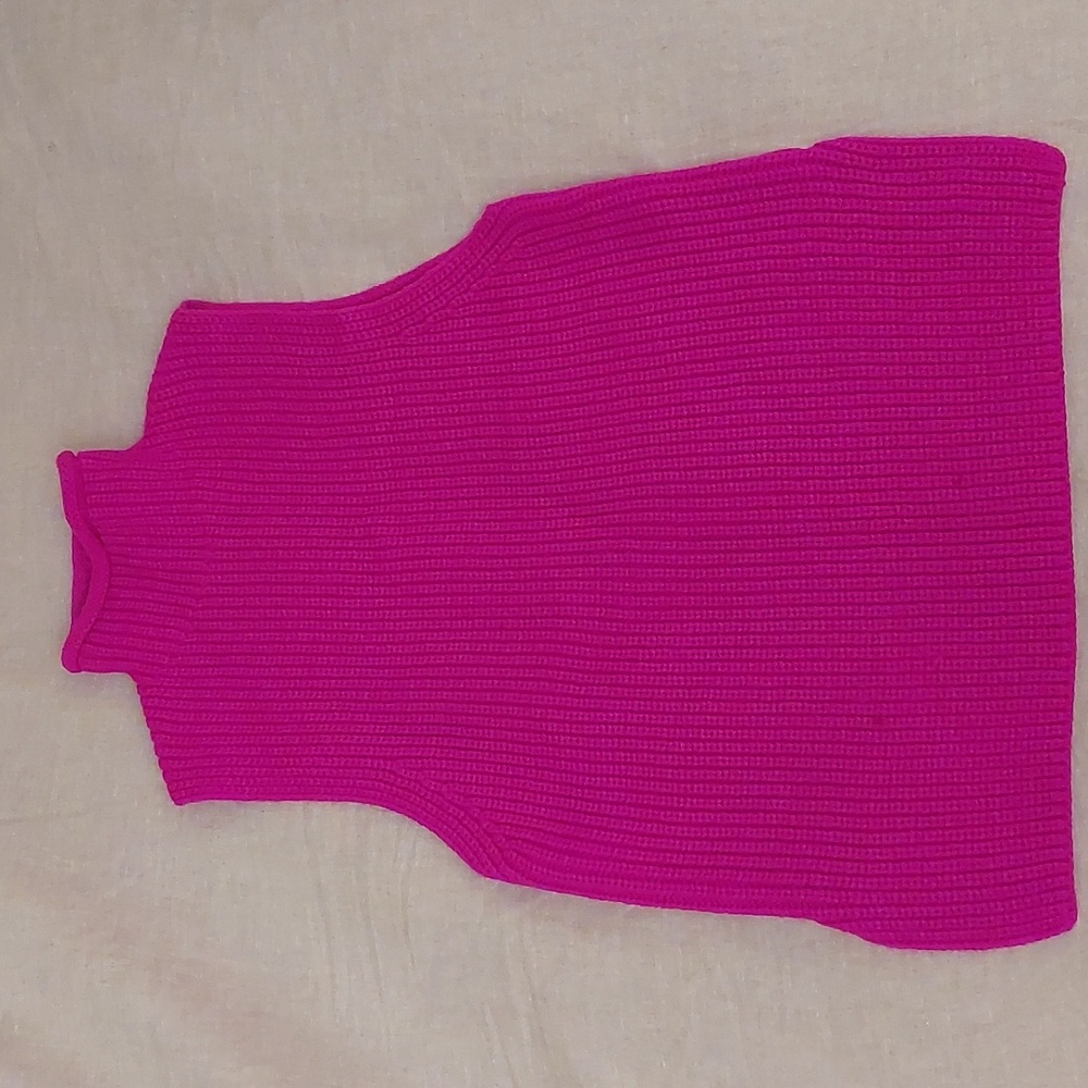 Zara Sleeveless Turtleneck Sweater